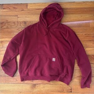 Carhartt Burgundy Hoodie